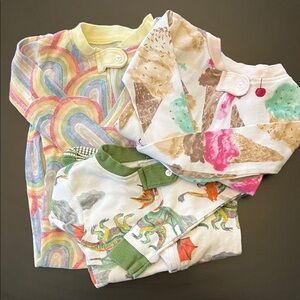 Burt’s Bees Pajama Lot, 18 and 24 month